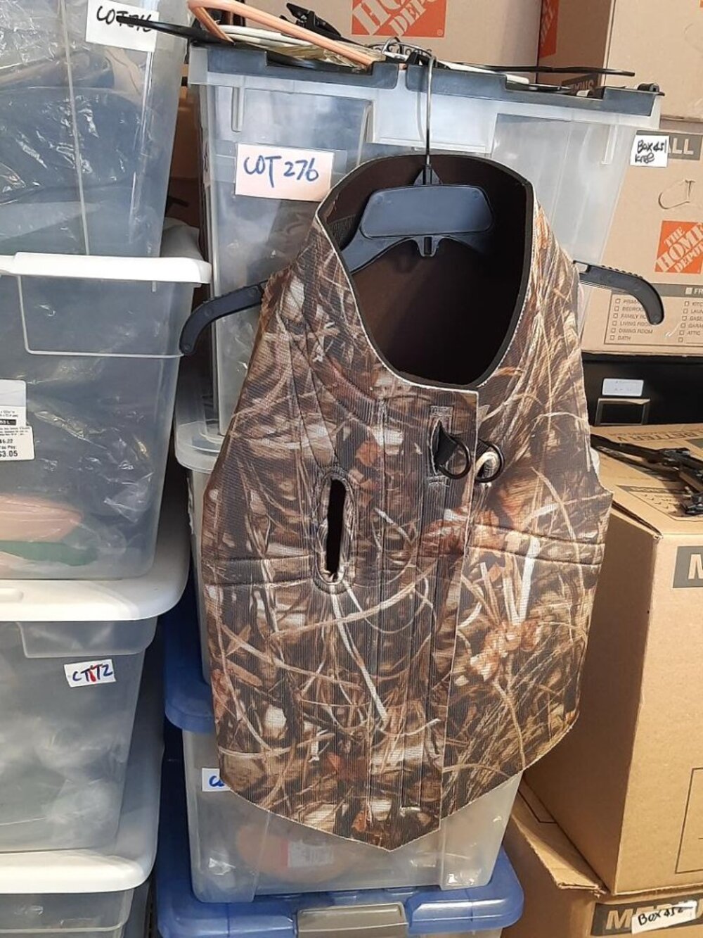 Men Huntpal Hunting Dog & Boat Vest MultiColor Size 2XL NEW Defect